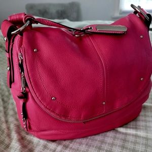 B makowski puddle leather hobo bag